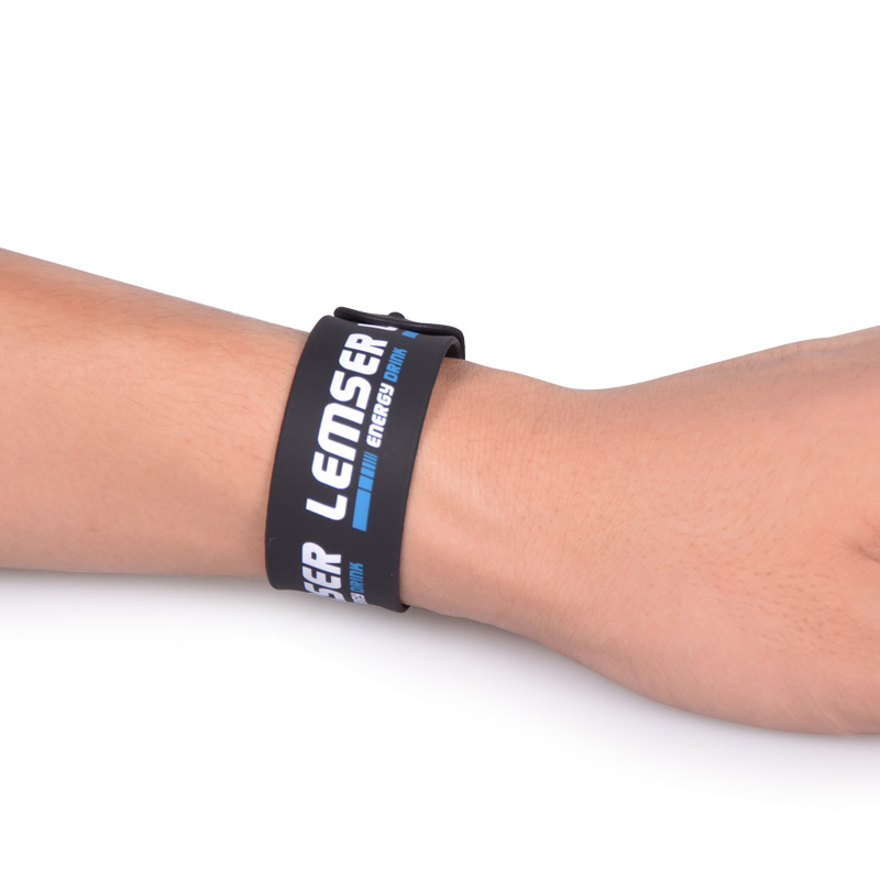 Silicone Slap Bracelet/Wristband