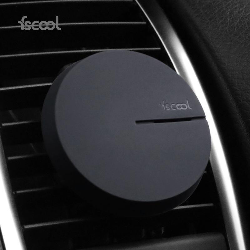 Auto Flavoring Car vent Clip Perfume Essential Eco-friendly Silicone Vent Aroma Gypsum Fragrance